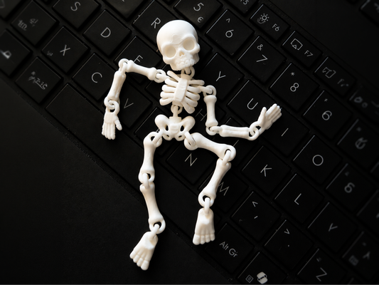 Flexi σκελετός 3D εκτυπωμένος