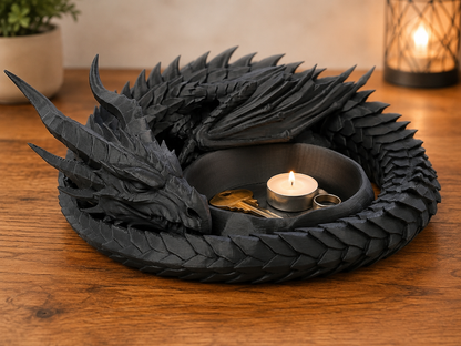 Διακοσμητικός Δίσκος Dragon’s Vigil για Κλειδιά & Ρεσώ